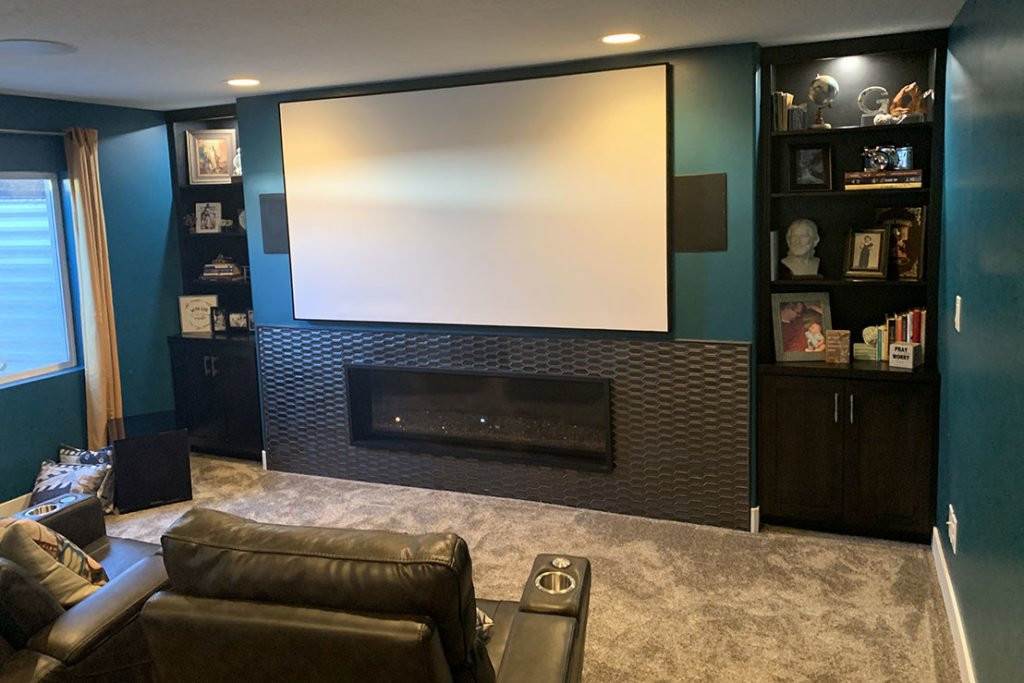 Utah Basement Finishing Contractor: Theater Rooms