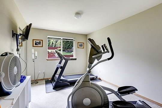 Exercise Rooms Design, Construction and Finishing